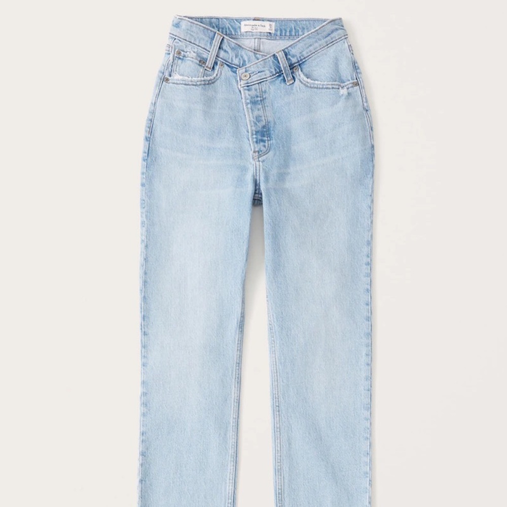 Abercrombie dad jeans Curve Love